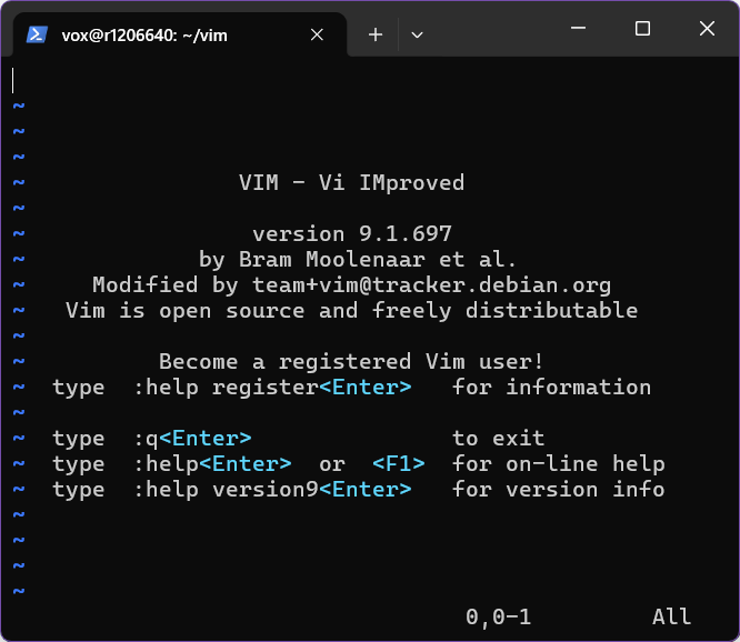 vim